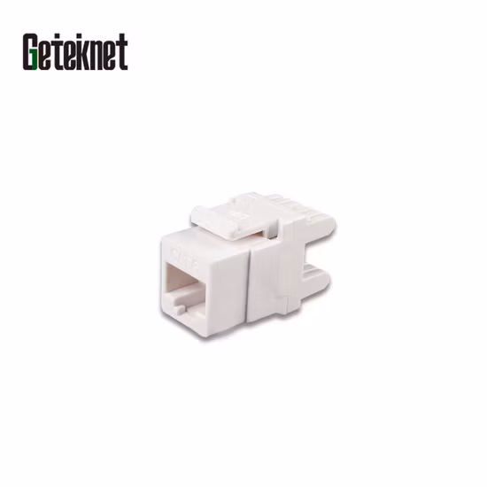  8p8c Kat.  6A UTP 180 Grad Modular Jack Ethernet RJ45 Keystone Jack